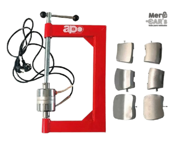 Vulcanizadora de Llantas Portátil (Planchas Intercambiables)